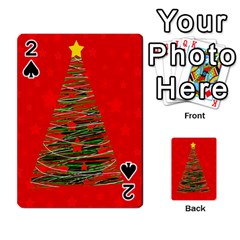 Xmas Tree 3 Playing Cards 54 Designs  by Valentinaart