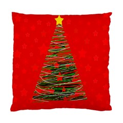 Xmas Tree 3 Standard Cushion Case (one Side) by Valentinaart