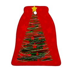 Xmas Tree 3 Ornament (bell)  by Valentinaart