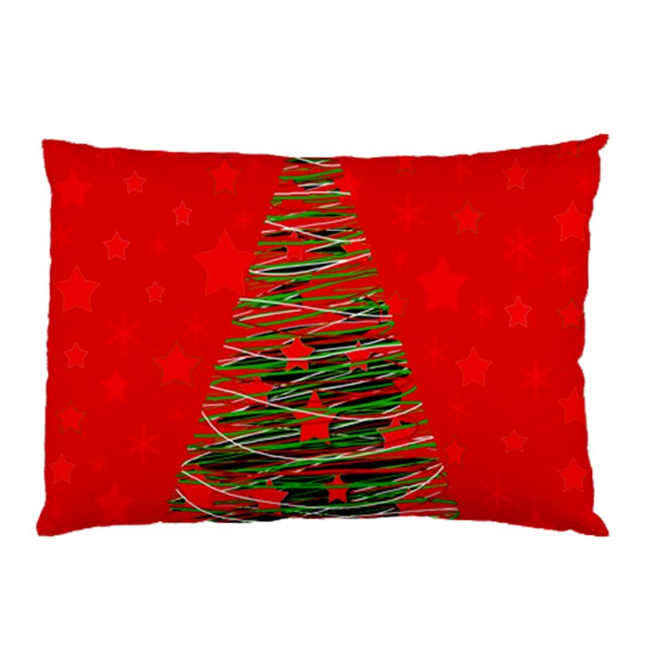 Xmas tree 3 Pillow Case (Two Sides)