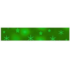 Green Xmas Design Flano Scarf (large) by Valentinaart