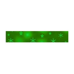 Green Xmas Design Flano Scarf (mini) by Valentinaart