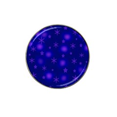 Blue Xmas Design Hat Clip Ball Marker (10 Pack) by Valentinaart