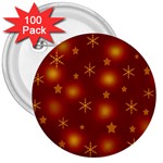 Xmas design 3  Buttons (100 pack)  Front