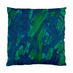 Green And Blue Design Standard Cushion Case (one Side) by Valentinaart