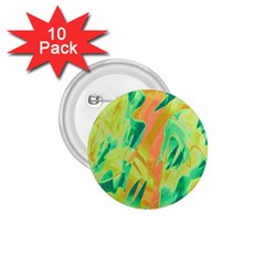 Green And Orange Abstraction 1 75  Buttons (10 Pack) by Valentinaart