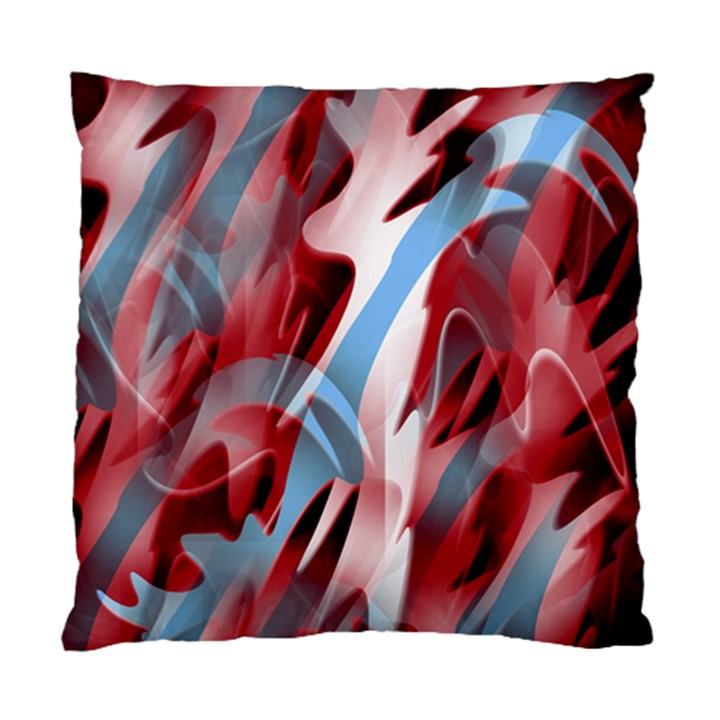 Blue and red smoke Standard Cushion Case (Two Sides)