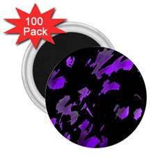 Painter Was Here - Purple 2 25  Magnets (100 Pack) 