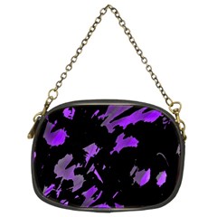 Painter Was Here - Purple Chain Purses (two Sides)  by Valentinaart