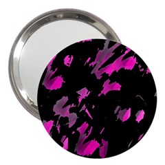 Painter Was Here - Magenta 3  Handbag Mirrors by Valentinaart