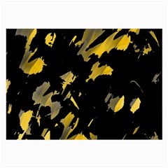Painter Was Here - Yellow Large Glasses Cloth (2-side)