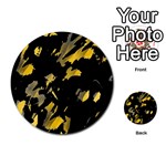 Painter was here - yellow Multi-purpose Cards (Round)  Front 3
