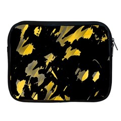 Painter Was Here - Yellow Apple Ipad 2/3/4 Zipper Cases by Valentinaart