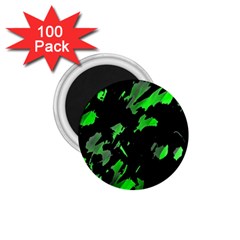 Painter Was Here - Green 1 75  Magnets (100 Pack)  by Valentinaart