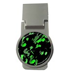 Painter was here - green Money Clips (Round)  Front