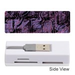 Purple town Memory Card Reader (Stick)  Front