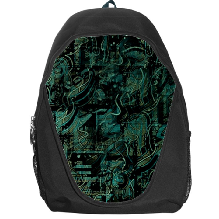 Green town Backpack Bag