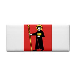 Flag Of Canton Of Glarus Hand Towel