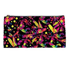 Colorful Dragonflies Design Pencil Cases by Valentinaart