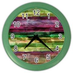 Colorful Marble Color Wall Clocks by Valentinaart