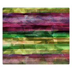 Colorful Marble Double Sided Flano Blanket (small)  by Valentinaart