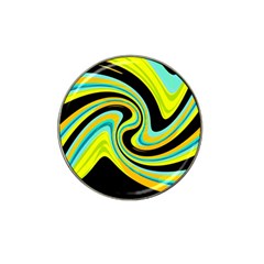 Blue And Yellow Hat Clip Ball Marker (10 Pack) by Valentinaart