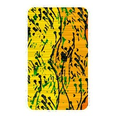 Gentle Yellow Abstract Art Memory Card Reader by Valentinaart