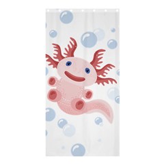 Axolotl Natural Tshirt Shower Curtain 36  X 72  (stall) 