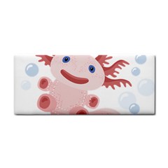 Axolotl Natural Hand Towel by XOOXOO