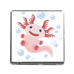 Axolotl Natural Memory Card Reader (square) by XOOXOO