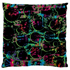 Graffiti Style Design Standard Flano Cushion Case (one Side) by Valentinaart