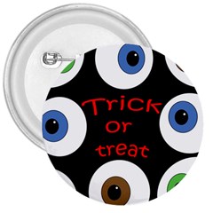 Trick Or Treat  3  Buttons by Valentinaart