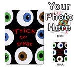 Trick or treat  Multi-purpose Cards (Rectangle)  Back 48