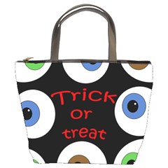 Trick Or Treat  Bucket Bags by Valentinaart