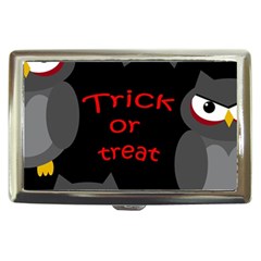 Trick Or Treat - Owls Cigarette Money Cases by Valentinaart