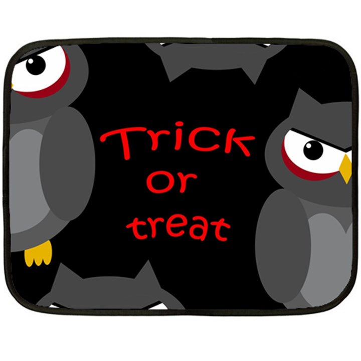 Trick or treat - owls Fleece Blanket (Mini)