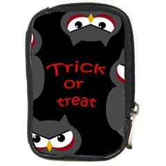 Trick Or Treat - Owls Compact Camera Cases by Valentinaart