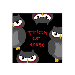 Trick Or Treat - Owls Satin Bandana Scarf by Valentinaart