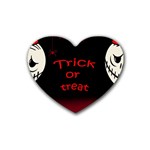 Trick or treat 2 Heart Coaster (4 pack)  Front