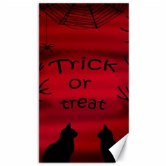 Trick or treat - black cat Canvas 40  x 72  