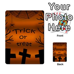 Trick Or Treat - Cemetery  Multi-purpose Cards (rectangle)  by Valentinaart