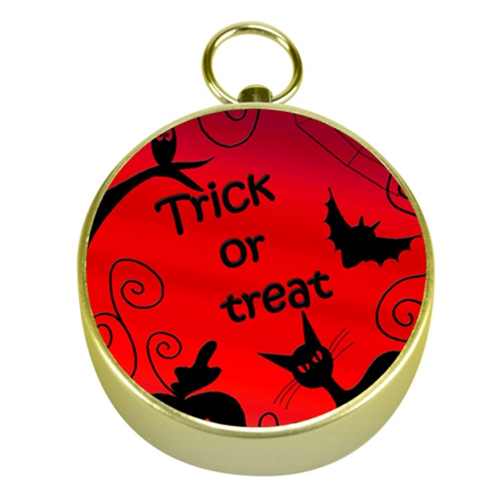 Trick or treat - Halloween landscape Gold Compasses