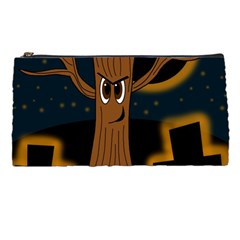 Halloween - Cemetery Evil Tree Pencil Cases by Valentinaart