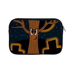 Halloween - Cemetery Evil Tree Apple Ipad Mini Zipper Cases by Valentinaart