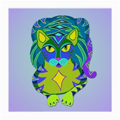 Peacock Tabby Medium Glasses Cloth by jbyrdyoga