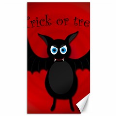 Halloween Bat Canvas 40  X 72   by Valentinaart