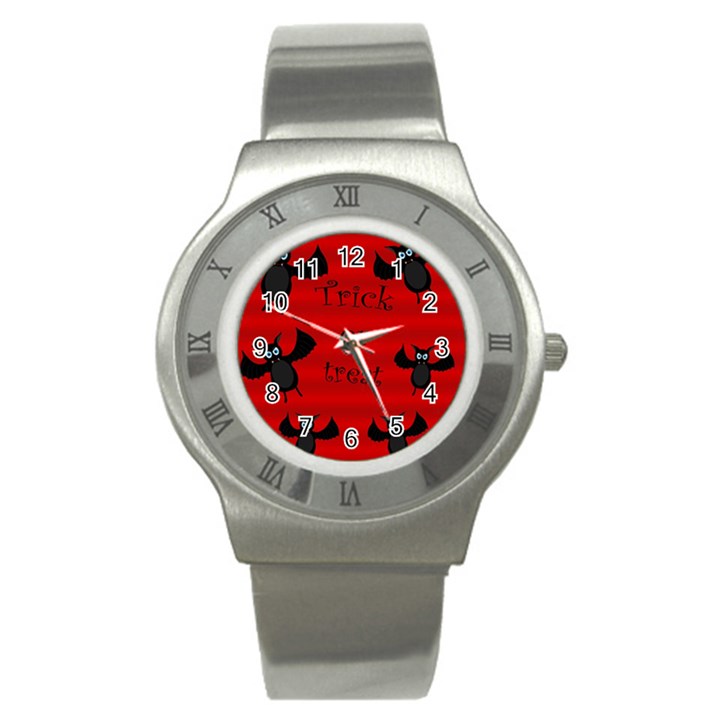 Halloween bats  Stainless Steel Watch