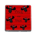 Halloween bats  Memory Card Reader (Square) Front