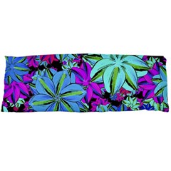Vibrant Floral Collage Print Body Pillow Case Dakimakura (two Sides) by dflcprints