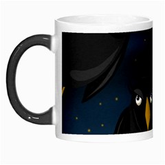 Halloween - Black Crow Flock Morph Mugs by Valentinaart